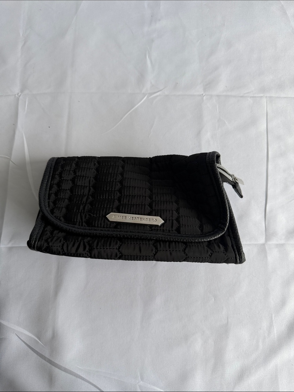 Aimee Kestenberg Black Quilted Tote with Wallet - Picture 2 of 3